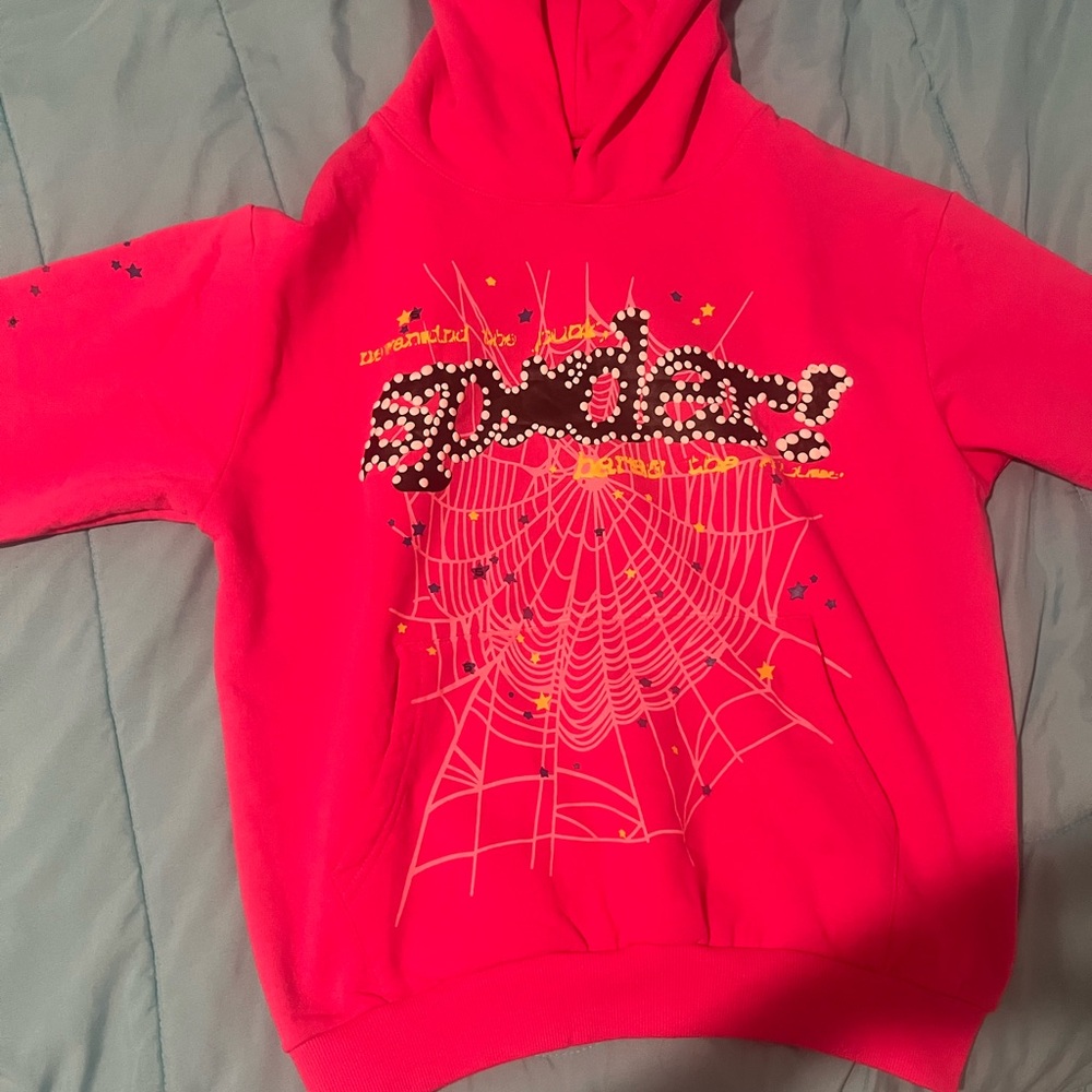 Sp5der P*nk V2 Hoodie